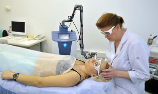 The laser procedure for skin rejuvenation
