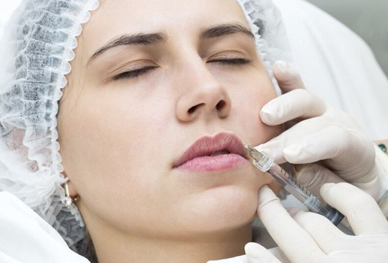 Rejuvenation of facial injection