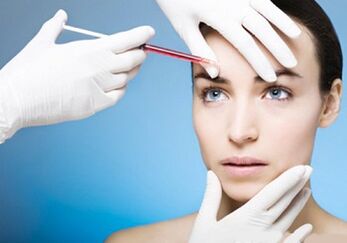 injection technique for facial skin rejuvenation